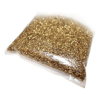 Frame wire eyelets 500 pcs - copper plated